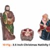Jesuskart-Small Christmas Nativity Set 9cm or 3 inch