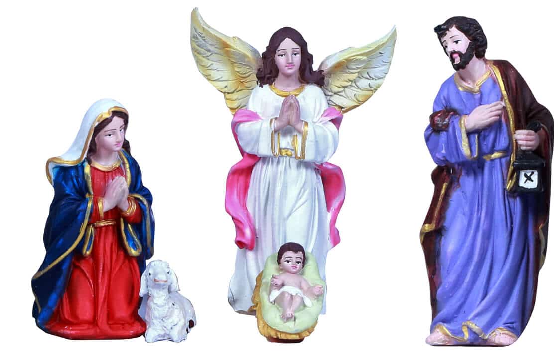 jesuskart 5 inch nativity-set