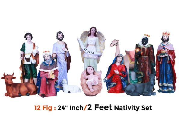 Jesuskart-24-inch-2-Feet-Christmas imported Nativity Set